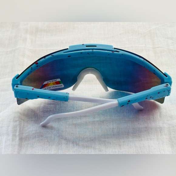 Sport Shield Sunglasses with Color Mirror ( Choose Any Color ) - Picture 12 of 14